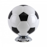 Купить Настольная лампа Мяч черно-белая h-30cm d-25cm E27 1*40w (артикул:074100,01) в Саратове